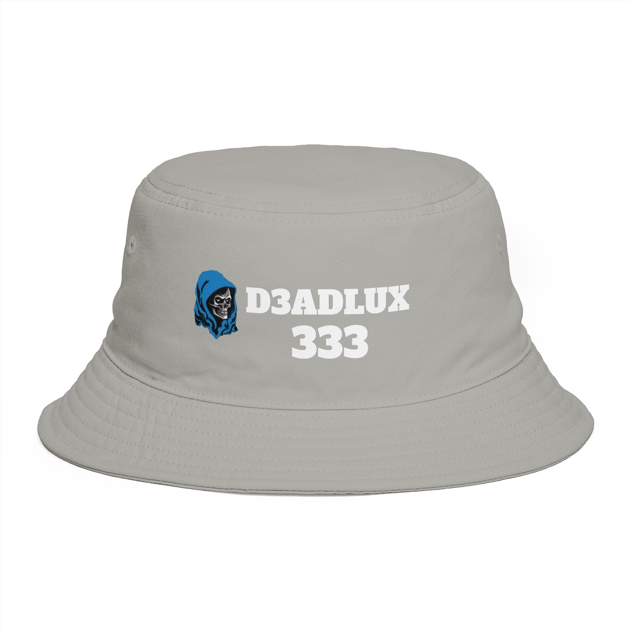 D3ADLUX 333 Skeleton Hood Brown Bucket Hat