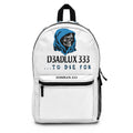 Backpack — D3ADLUX 333 Skull Hoodie Logo School Backpack