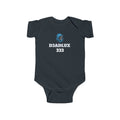 Infant Bodysuit with 'D3BDLUX 333' Gamer Logo — Baby Onesie