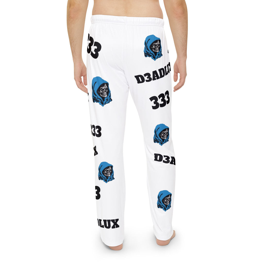 Skull Hood Pattern Pajama Pants — D3ADLUX 333 All-Over Print