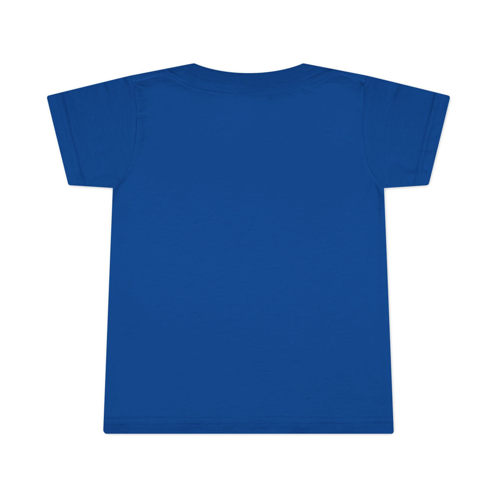 Toddler T-Shirt — Blue Hooded Skull Graphic Cute Punk Tee