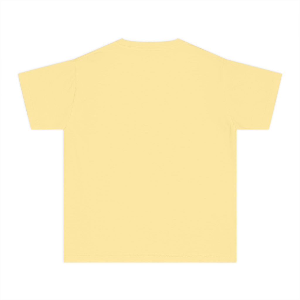 Youth Tee — Blue Skull Crest with “333” Graphic
