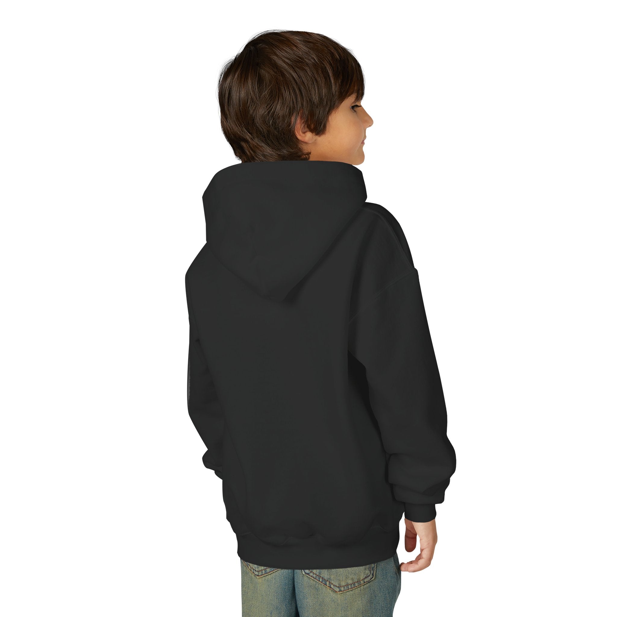 Youth Hoodie — 'DBADLUX 333' Blue Globe Logo Pullover