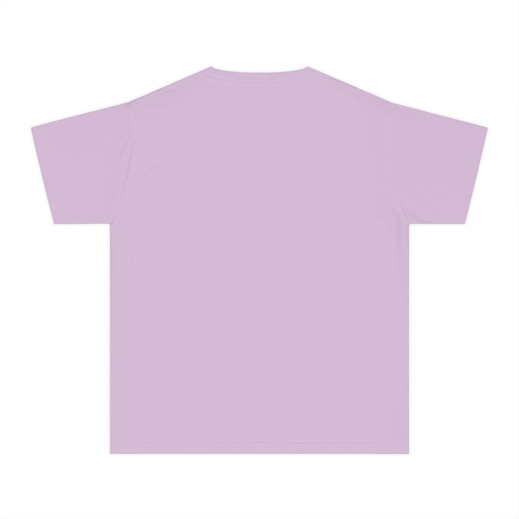 Youth Tee — Blue Skull Crest with “333” Graphic