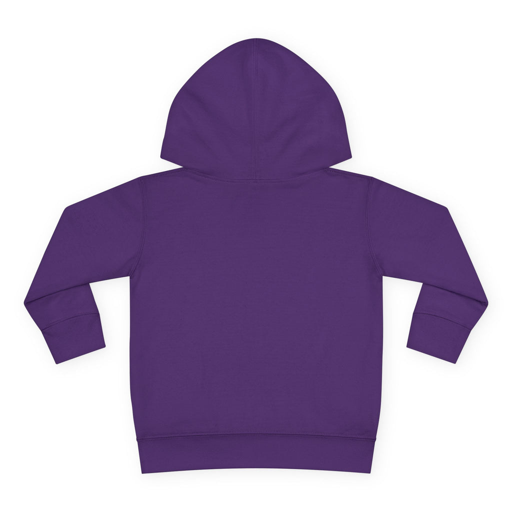 Toddler Hoodie with Blue Hooded Skull Graphic — Cute Edgy Kids Pullover