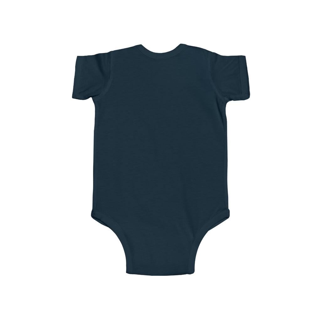 Infant Bodysuit with 'D3BDLUX 333' Gamer Logo — Baby Onesie