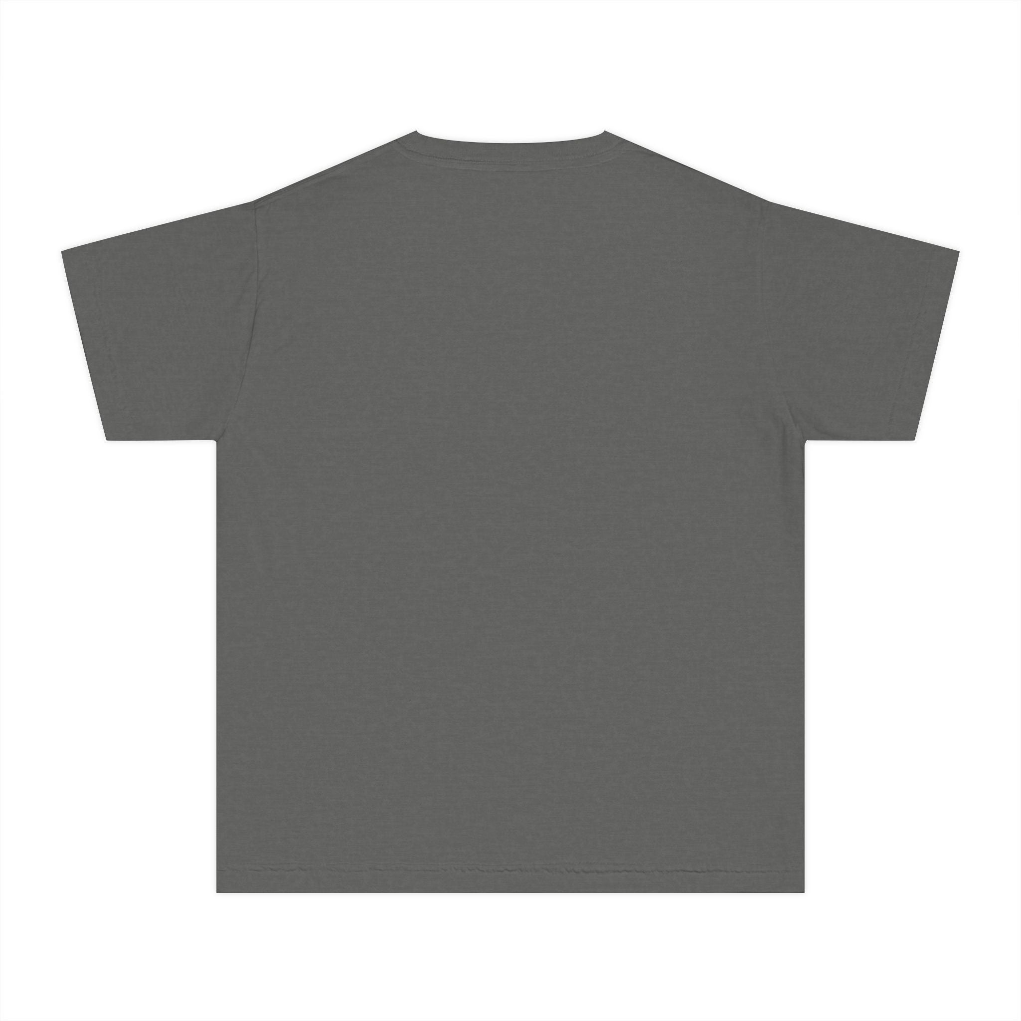 Youth Tee — Blue Skull Crest with “333” Graphic
