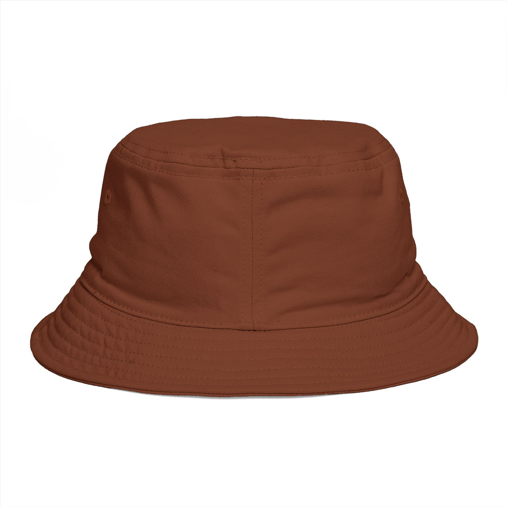 D3ADLUX 333 Skeleton Hood Brown Bucket Hat