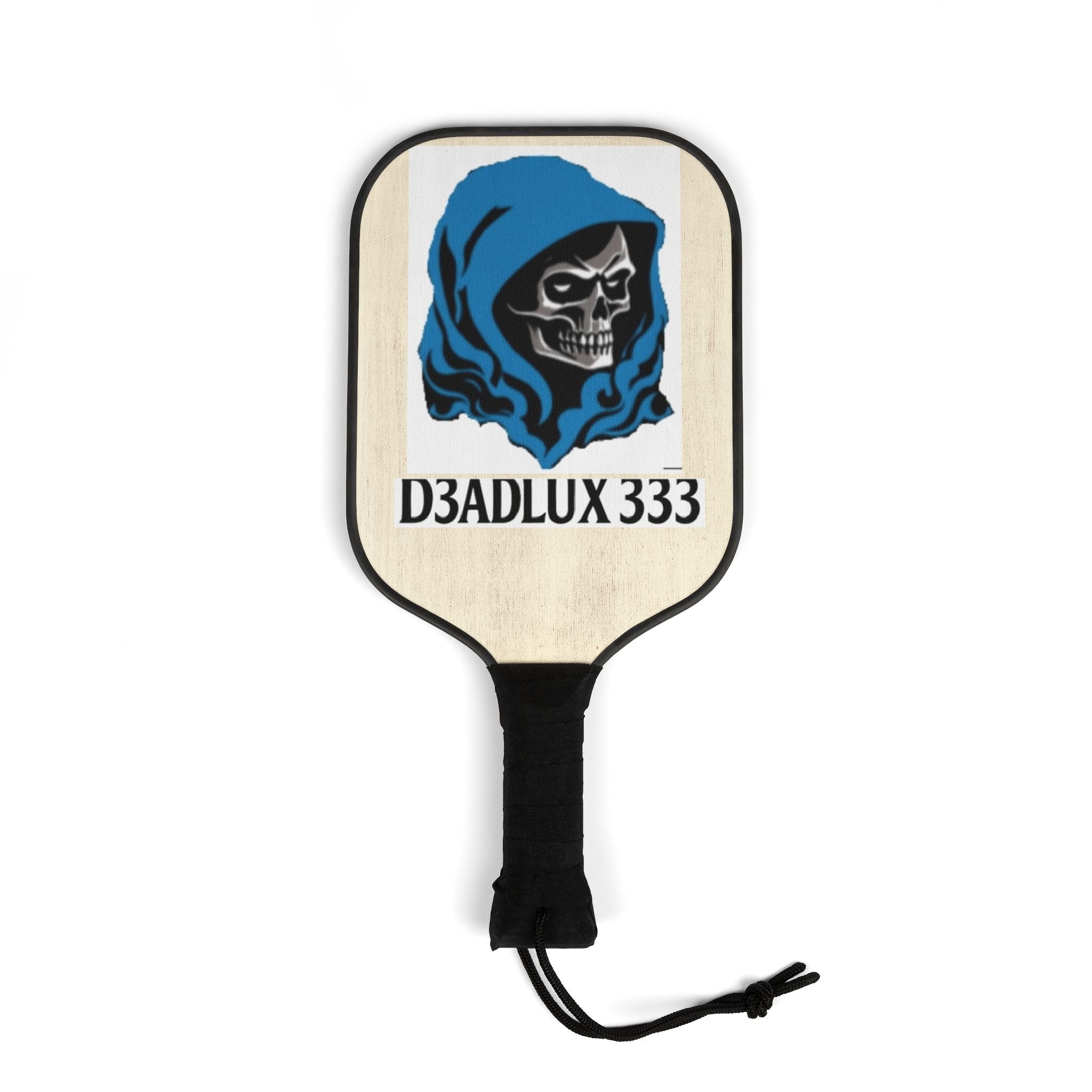 Pickleball Paddle Set — D3ADLUX 333 Skull Hood Design