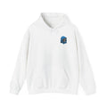 Skull Reaper Hoodie — Blue Hooded Skull Graphic Pullover