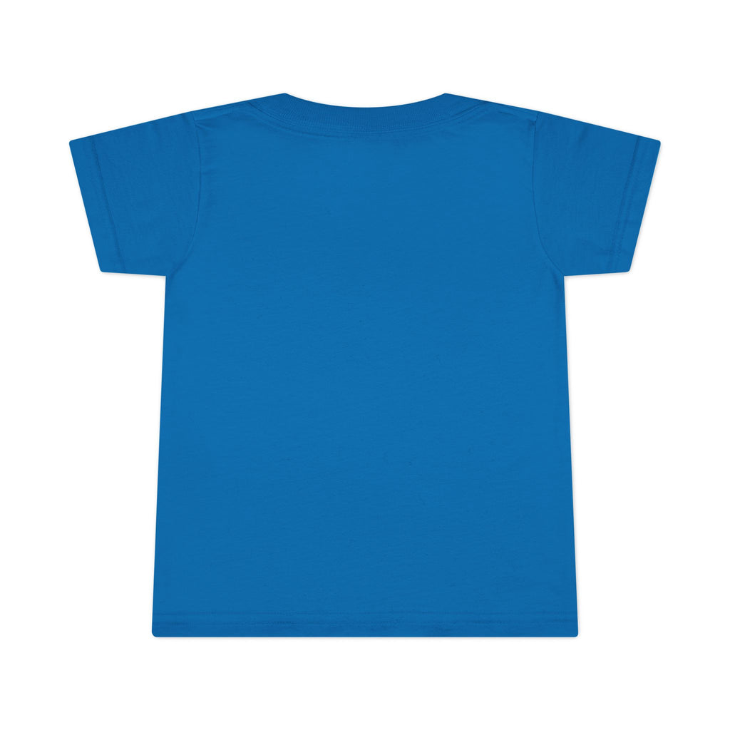 Toddler T-Shirt — Blue Hooded Skull Graphic Cute Punk Tee