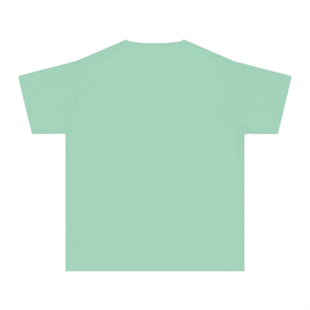 Youth Tee — Blue Skull Crest with “333” Graphic