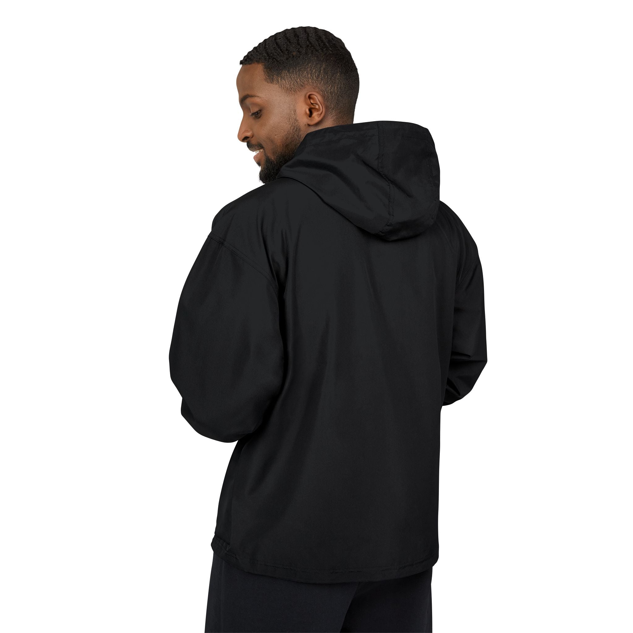 Packable Anorak Windbreaker — Blue D3ADLUX Skull