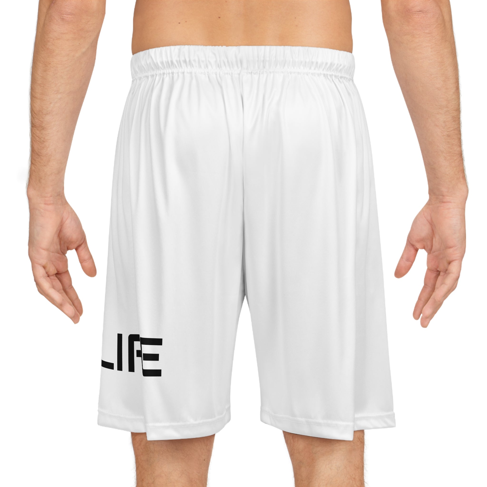 Skull Hoodie Basketball Shorts — "LUX LIFE" Graphic AOP Athletic Shorts LUX LIFE SUMMER EDITION