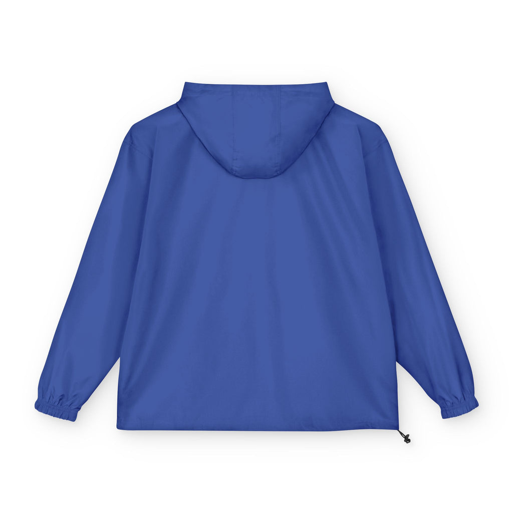 Packable Anorak Windbreaker — Blue D3ADLUX Skull