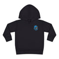Toddler Hoodie with Blue Hooded Skull Graphic — Cute Edgy Kids Pullover