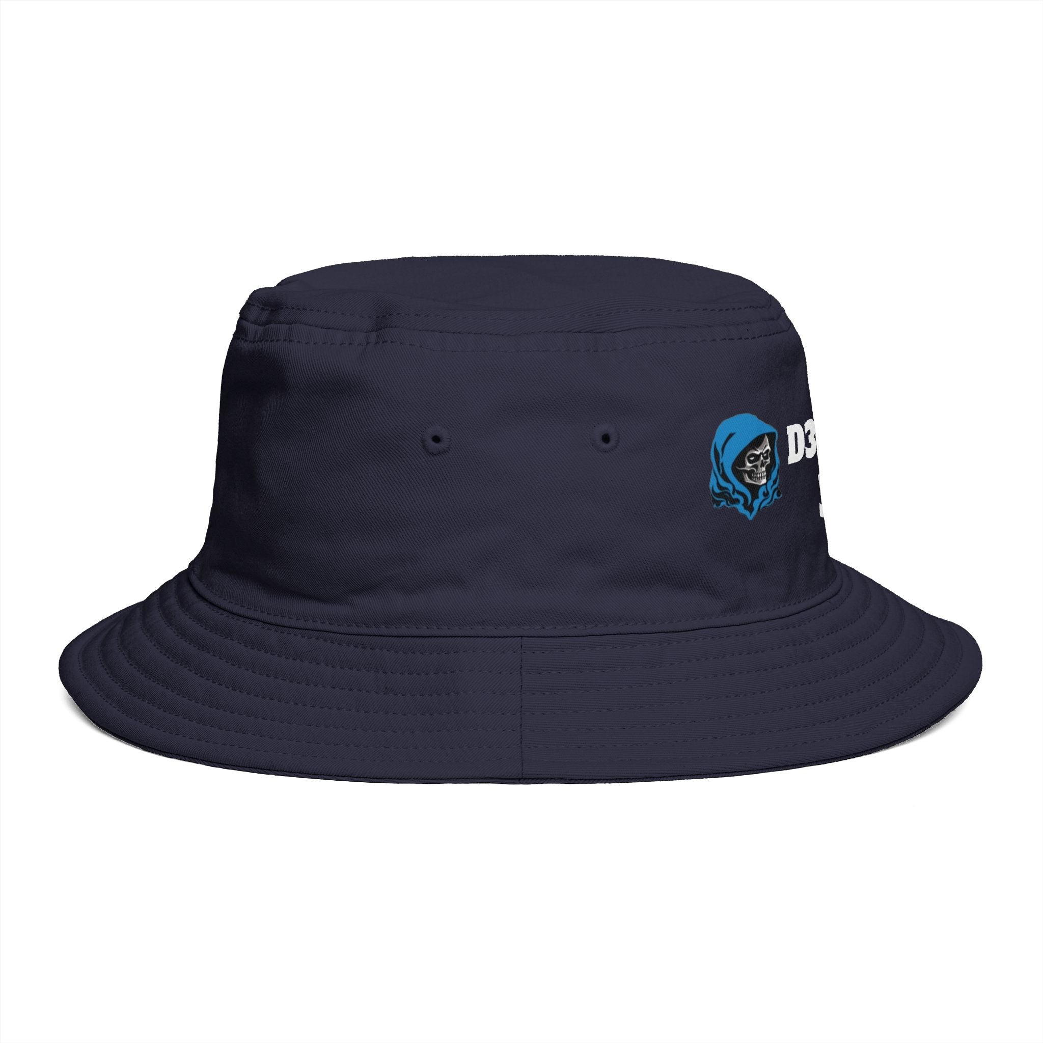 D3ADLUX 333 Skeleton Hood Brown Bucket Hat