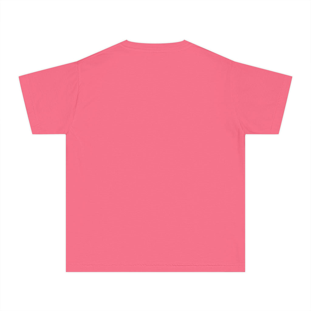 Youth Tee — Blue Skull Crest with “333” Graphic