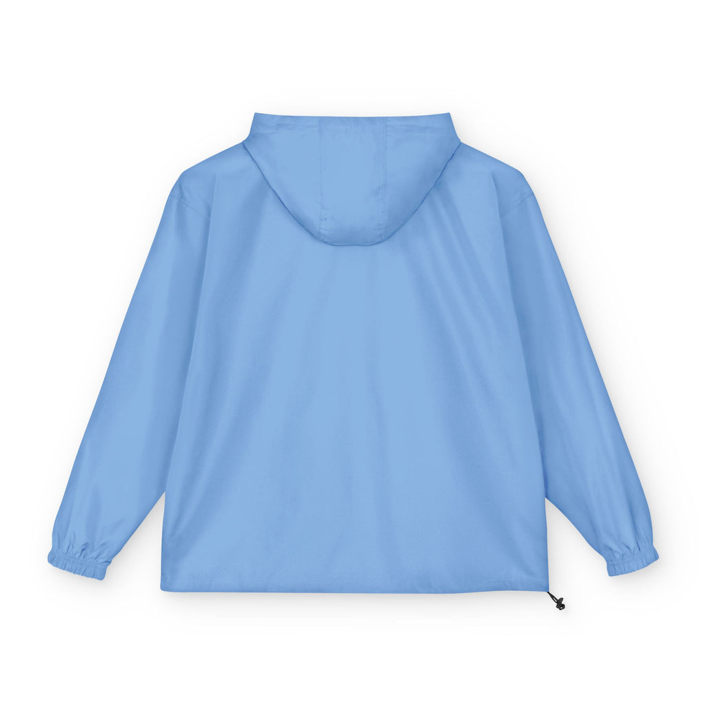Packable Anorak Windbreaker — Blue D3ADLUX Skull